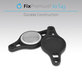FixPremium - Suport pentru Apple AirTag pentru bicicleta, negru