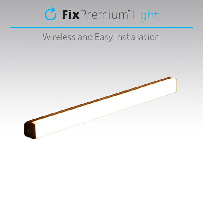 FixPremium - Lumină de noapte LED cu senzor de mi?care (alb rece), (0.2m), alb