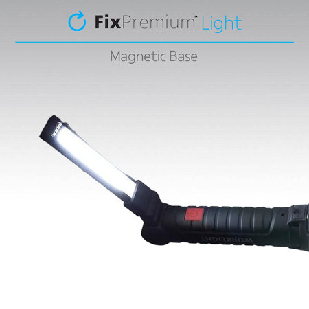 FixPremium - Lanterna de camping cu LED de buzunar, negru