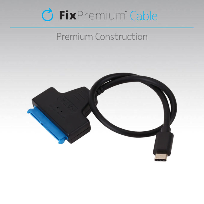 FixPremium - Cablu - USB / SATA 2.5", negru