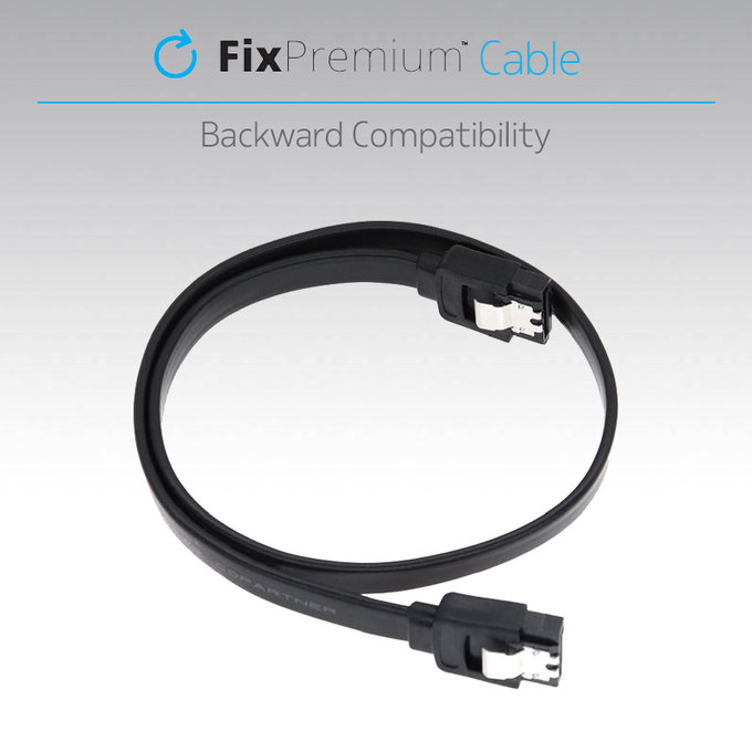 FixPremium - Cablu - SATA III 6Gb / s, (0.4m)