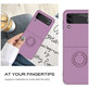 FixPremium - Caz Ring pentru Samsung Galaxy Z Flip 4, lila