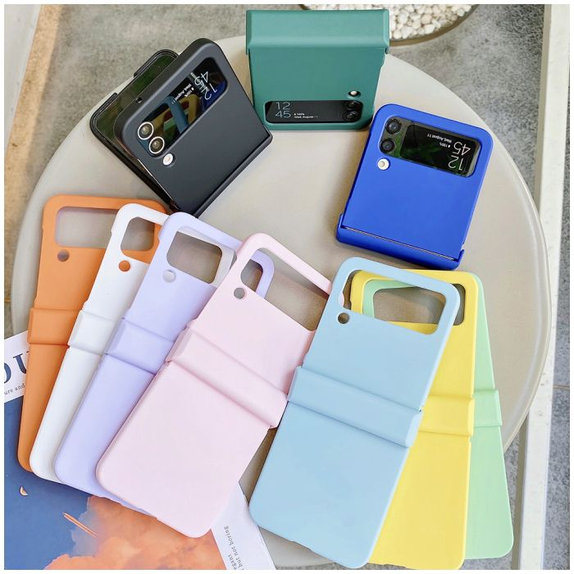 FixPremium - Silicon Caz pentru Samsung Galaxy Z Flip 4, roz