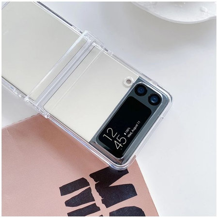 FixPremium - Silicon Caz pentru Samsung Galaxy Z Flip 4, transaprent