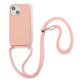 FixPremium - Silicon Caz cu String pentru iPhone 14 Plus, roz