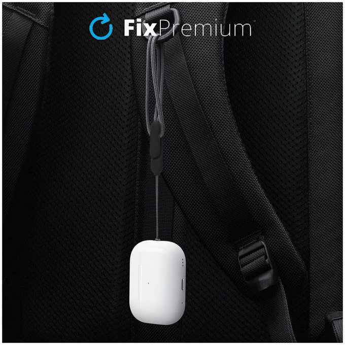 FixPremium - Curea pentru AirPods Pro 2, negru