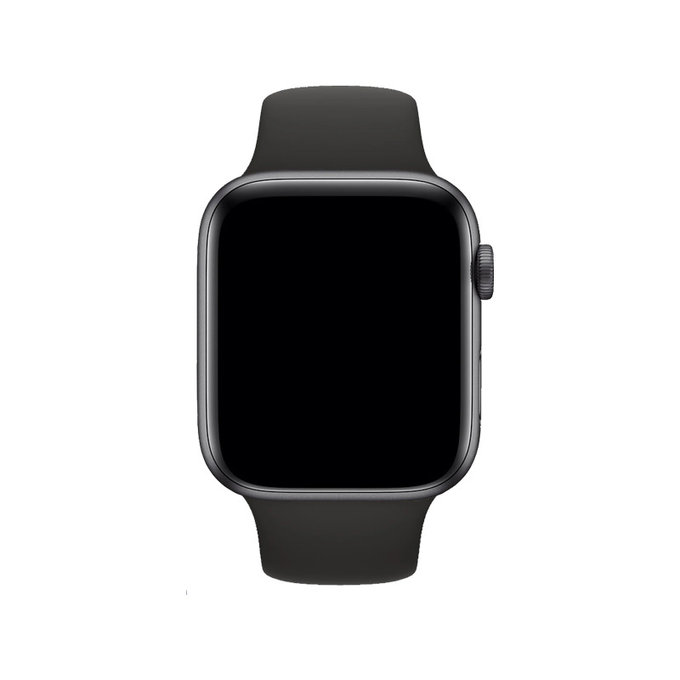FixPremium - Silicon Curea pentru Apple Watch (42, 44, 45 & 49mm), negru