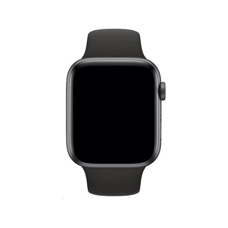 FixPremium - Silicon Curea pentru Apple Watch (38, 40 & 41mm), negru