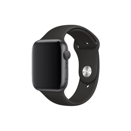 FixPremium - Silicon Curea pentru Apple Watch (38, 40 & 41mm), negru