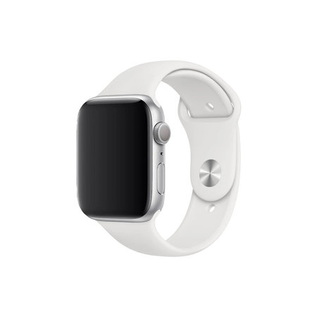 FixPremium - Silicon Curea pentru Apple Watch (38, 40 & 41mm), alb