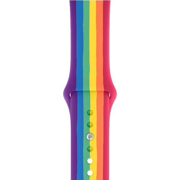 FixPremium - Silicon Curea pentru Apple Watch (42, 44, 45 & 49mm), pride