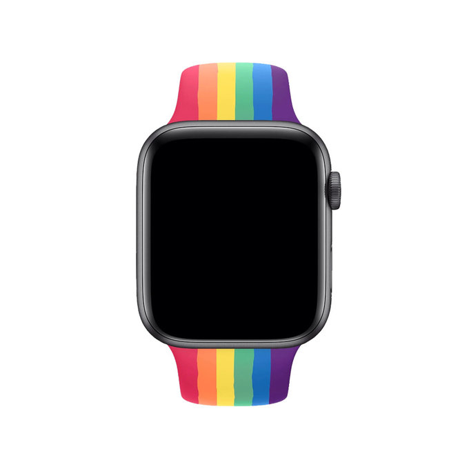 FixPremium - Silicon Curea pentru Apple Watch (42, 44, 45 & 49mm), pride