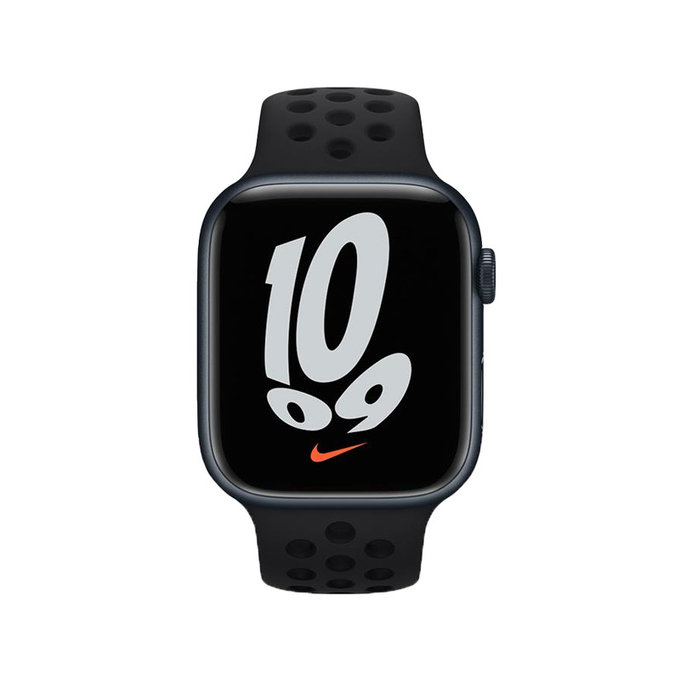 FixPremium - Silicon Sport Curea pentru Apple Watch (42, 44, 45 & 49mm), negru