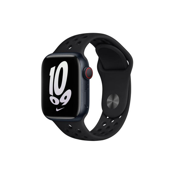 FixPremium - Silicon Sport Curea pentru Apple Watch (42, 44, 45 & 49mm), negru