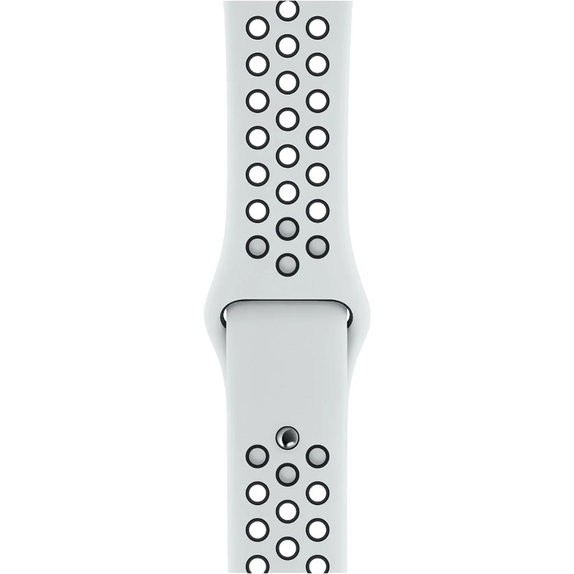 FixPremium - Silicon Sport Curea pentru Apple Watch (38, 40 & 41mm), alb