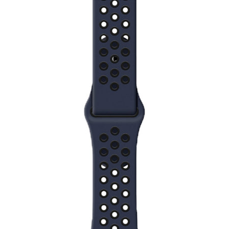 FixPremium - Silicon Sport Curea pentru Apple Watch (42, 44, 45 & 49mm), albastru