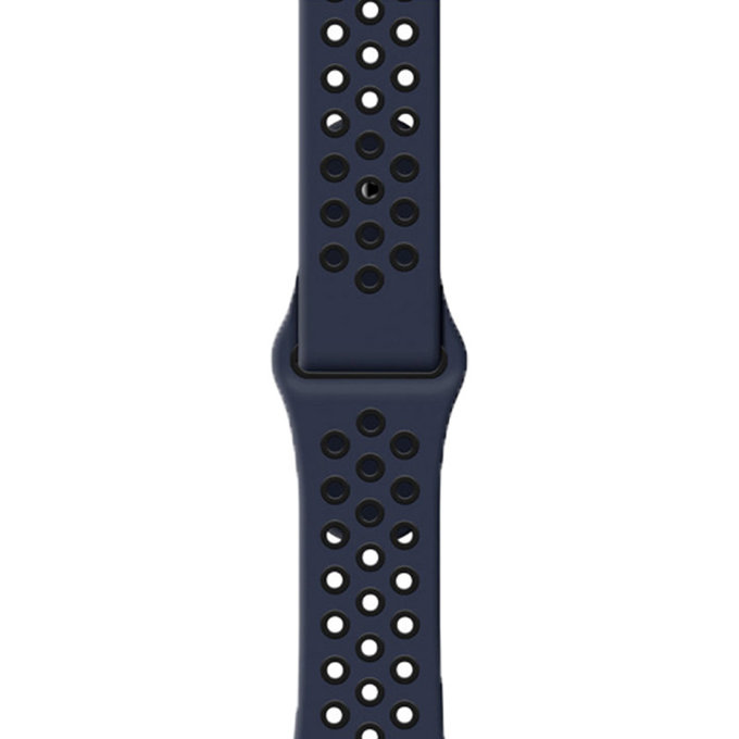 FixPremium - Silicon Sport Curea pentru Apple Watch (42, 44, 45 & 49mm), albastru