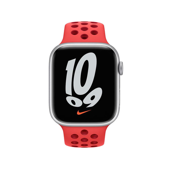 FixPremium - Silicon Sport Curea pentru Apple Watch (42, 44, 45 & 49mm), ro?u