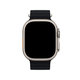 FixPremium - Curea Ocean Loop pentru Apple Watch (38, 40 & 41mm), negru