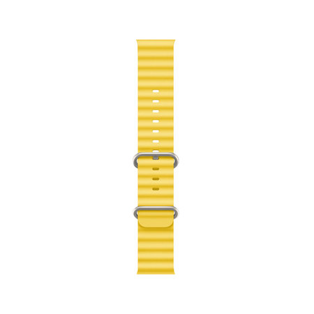 FixPremium - Curea Ocean Loop pentru Apple Watch (42, 44, 45 & 49mm), galben