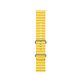 FixPremium - Curea Ocean Loop pentru Apple Watch (42, 44, 45 & 49mm), galben