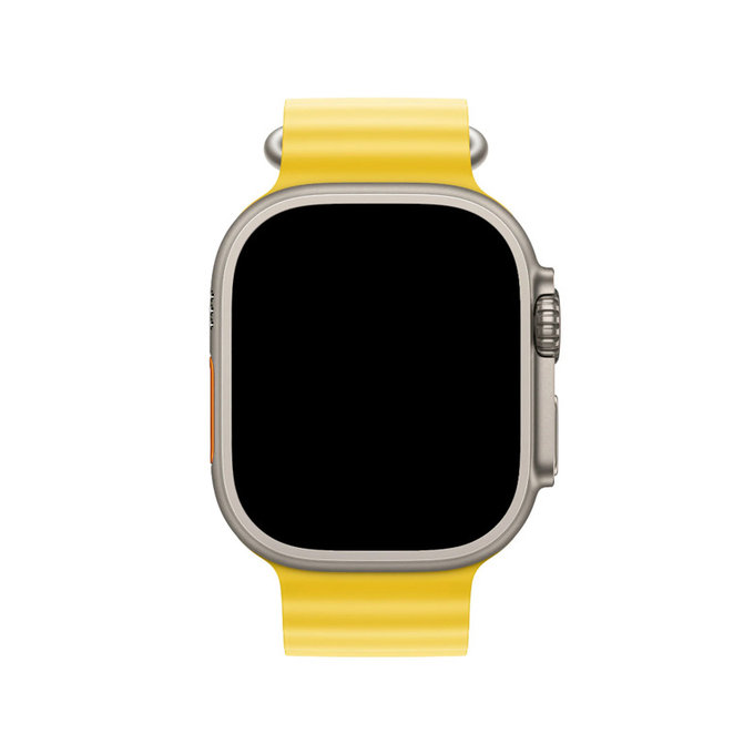 FixPremium - Curea Ocean Loop pentru Apple Watch (38, 40 & 41mm), galben