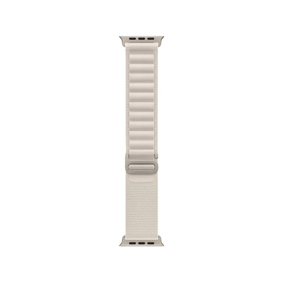 FixPremium - Curea Alpine Loop pentru Apple Watch (42, 44, 45 & 49mm), starlight