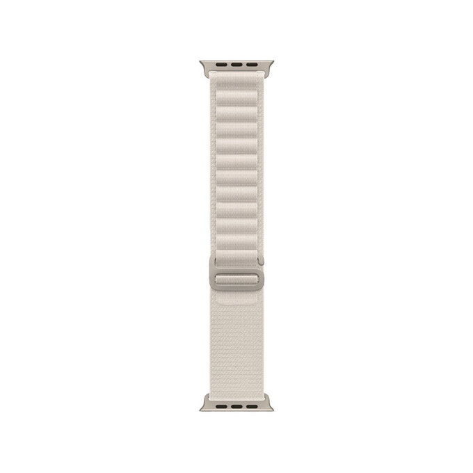 FixPremium - Curea Alpine Loop pentru Apple Watch (42, 44, 45 & 49mm), starlight