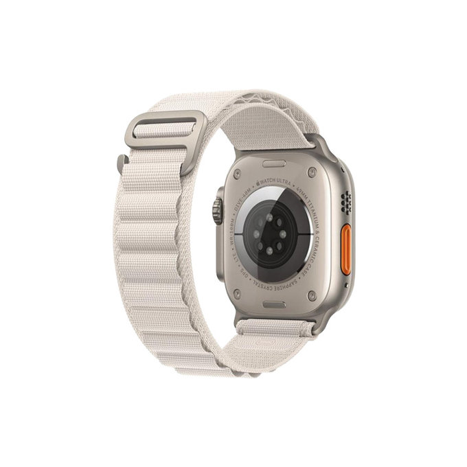 FixPremium - Curea Alpine Loop pentru Apple Watch (38, 40 & 41mm), starlight