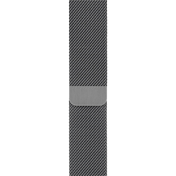 FixPremium - Curea Milanese Loop pentru Apple Watch (42, 44, 45 & 49mm), graphite