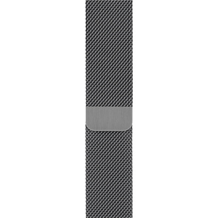 FixPremium - Curea Milanese Loop pentru Apple Watch (42, 44, 45 & 49mm), graphite
