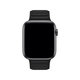 FixPremium - Curea Leather Loop TPU pentru Apple Watch (42, 44, 45 & 49mm), negru