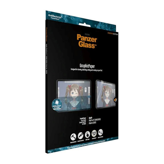 Folie de protecție GraphicPaper Case pentru iPad (7th Gen 2019), transparentă, PanzerGlass