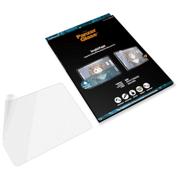 Folie de protecție GraphicPaper Case Friendly AB pentru iPad Pro 11''/Air 10,9'', Transparent, PanzerGlass
