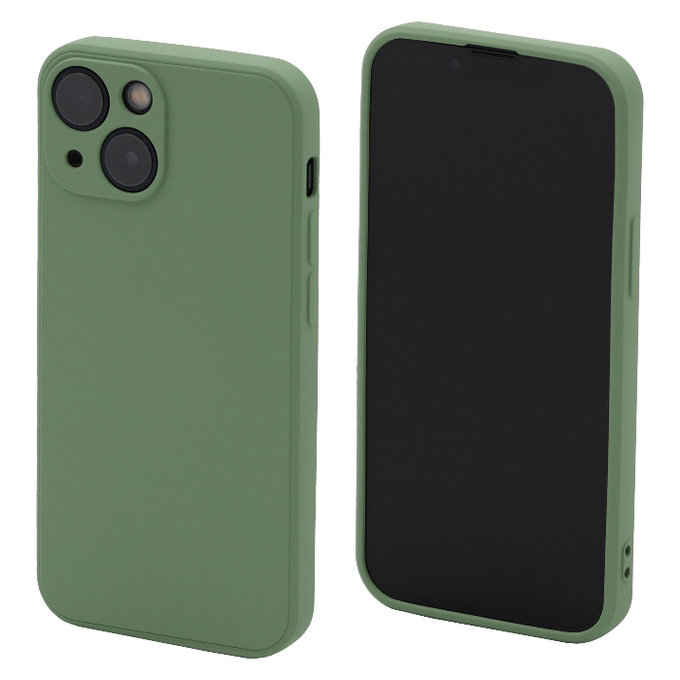 FixPremium - Caz Rubber pentru iPhone 14 Plus, verde