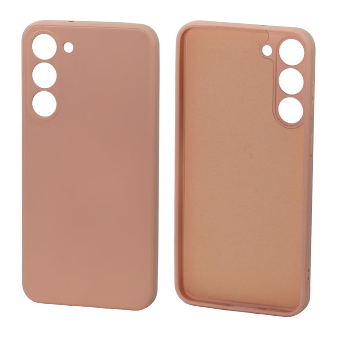 FixPremium - Caz Rubber pentru Samsung Galaxy S23 Plus, portocale