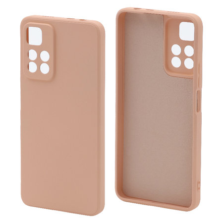 FixPremium - Caz Rubber pentru Xiaomi Redmi Note 11 Pro Plus, portocale