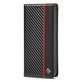 FixPremium - Caz Carbon Wallet pentru Xiaomi Redmi Note 12 5G, negru
