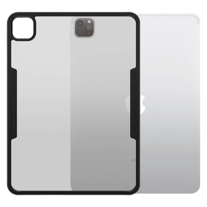 Caz ClearCase AB pentru iPad Pro 11'' (2018/2020/2021), Negru, PanzerGlass