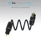 FixPremium - Audio Cablu Optic (1m), negru