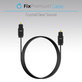 FixPremium - Audio Cablu Optic (1m), negru
