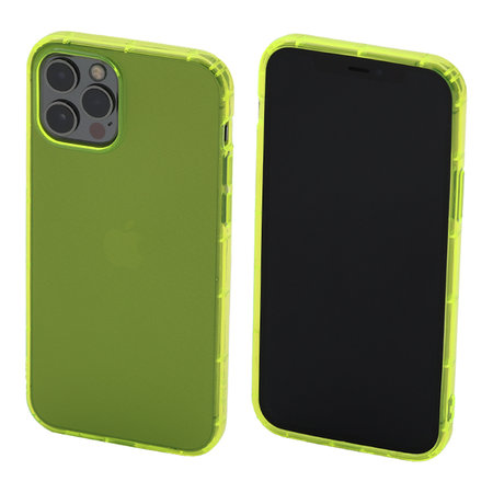 FixPremium - Caz Clear pentru iPhone 13 Pro, galben