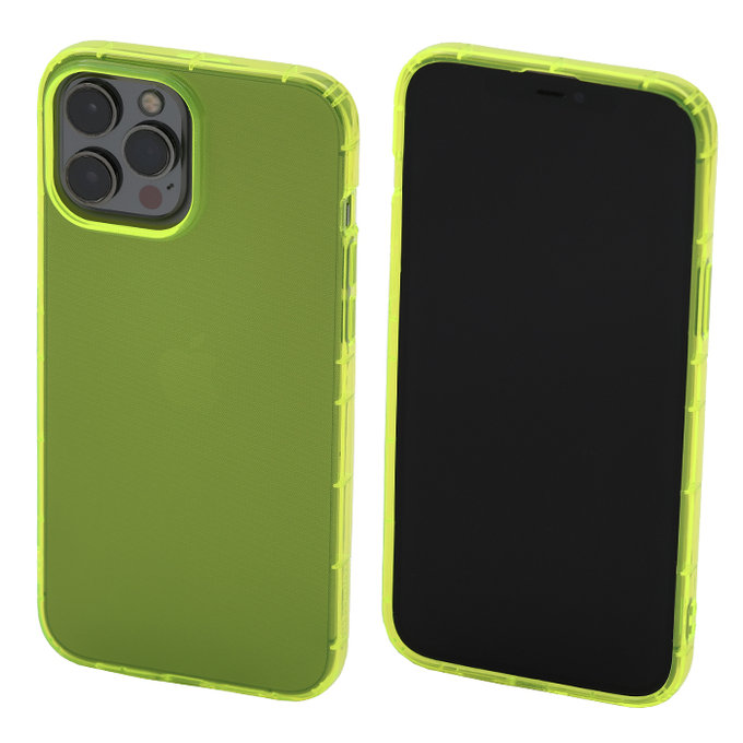 FixPremium - Caz Clear pentru iPhone 13 Pro Max, galben