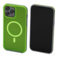 FixPremium - Caz Clear cu MagSafe pentru iPhone 13 Pro Max, neon green