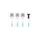 Wylie WL-648 - Set de cabluri de alimentare pentru Apple iPad
