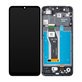 Motorola Moto E13 - Ecran LCD + Sticlă Tactilă + Ramă (Cosmic Black) TFT