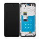 Motorola Moto G13 - Ecran LCD + Sticlă Tactilă + Ramă (Matte Charcoal) TFT