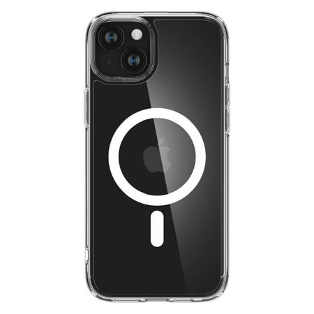 Spigen - Tok Ultra Hybrid á MagSafe-el - iPhone 15, fehér
