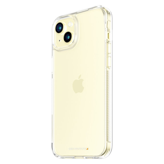 Caz HardCase D3O pentru iPhone 15 Plus, Transparent, PanzerGlass