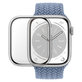 Sticlă securizată Full Body D3O pentru Apple Watch 9/8/7 41 mm, Transparent, PanzerGlass
